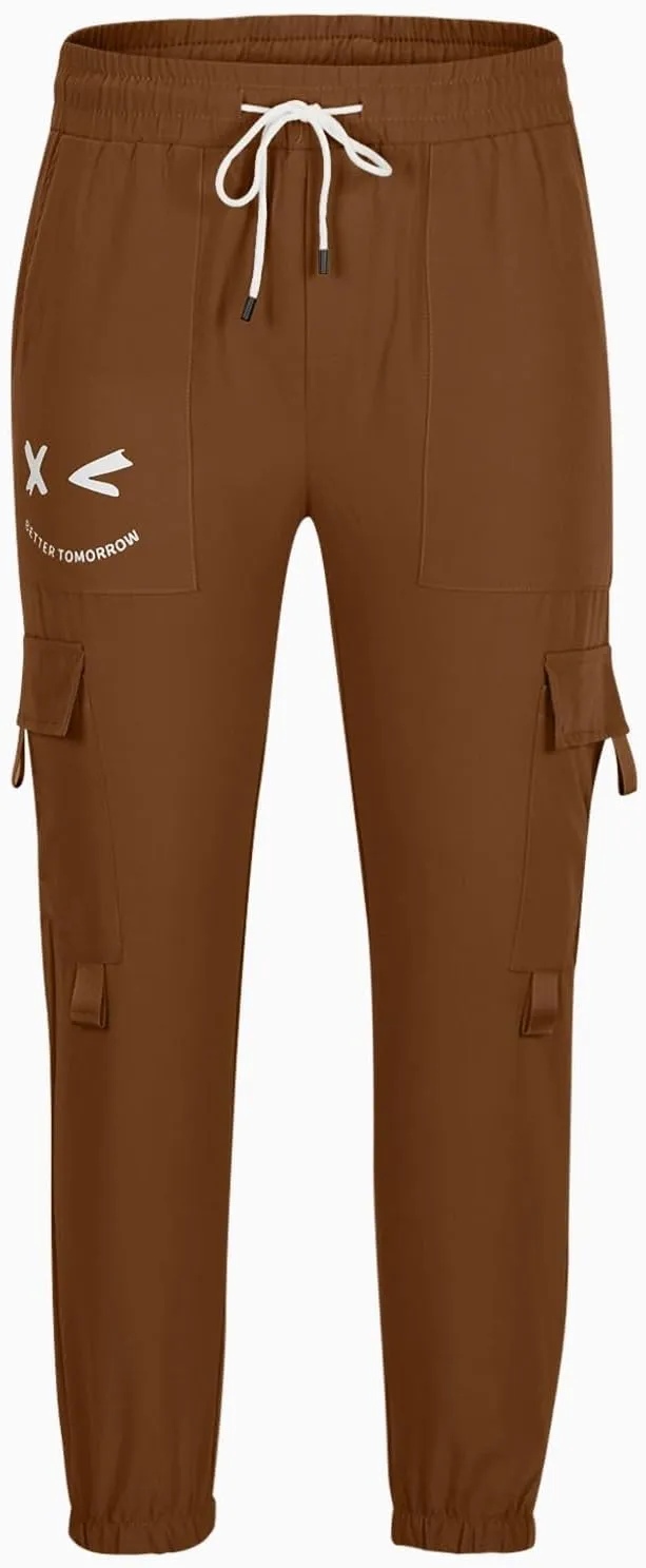 Mens Caro Pants Casual Athletic Work Hiking Joggers Elastic Waist Loose Baggy Utility Outdoor Fashion Sweatpants
