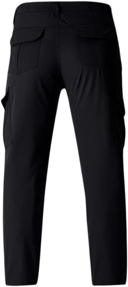 Mens Tactical Work Cargo Pants Waterproof Ripstop Stretch Quick Dry Pants Relaxed Fit Utility Outdoor Apparel