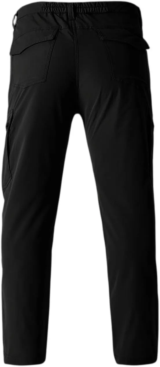 Mens Tactical Work Cargo Pants Waterproof Ripstop Stretch Quick Dry Pants Relaxed Fit Utility Outdoor Apparel