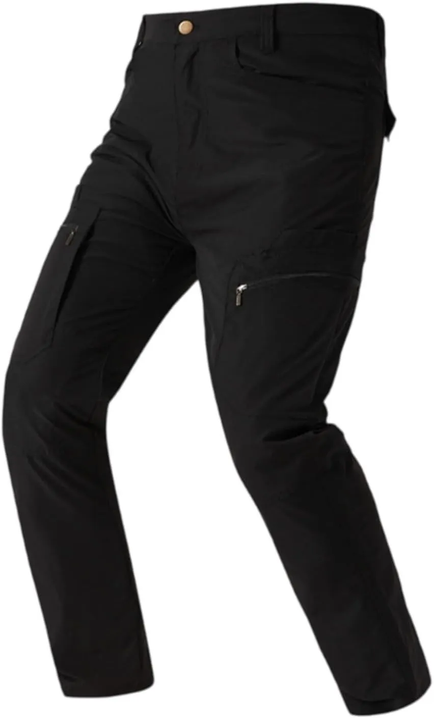 Mens Tactical Work Cargo Pants Waterproof Ripstop Stretch Quick Dry Pants Relaxed Fit Utility Outdoor Apparel
