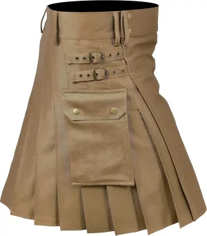 Men's Utility Kilt, Tactical Kilt for Men, Adjustable Fit, Design Kilt Meet Almost for Any Occasion