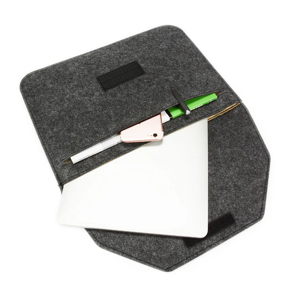 Merino Wool Laptop Sleeve 15-inch