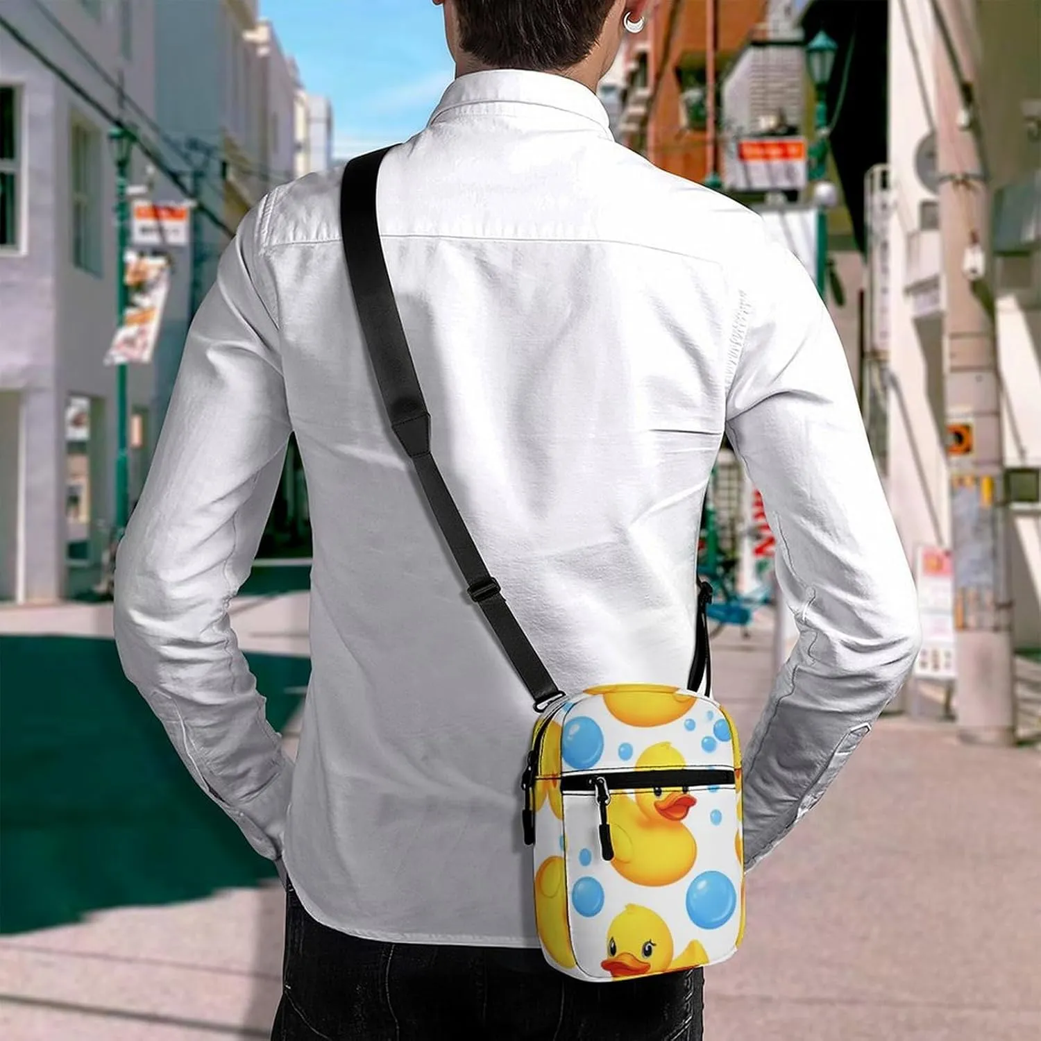 Mini Crossbody Bag for Women, Waterproof Zipper Shoulder Bag Casual Cell Phone Purse Travel Pouch