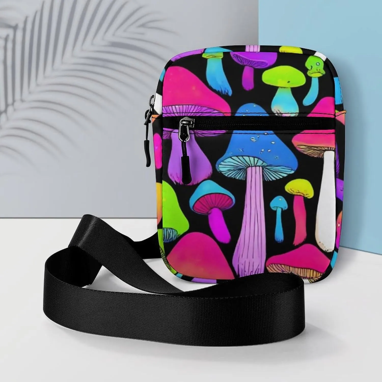 Mini Crossbody Bag for Women, Waterproof Zipper Shoulder Bag Casual Cell Phone Purse Travel Pouch