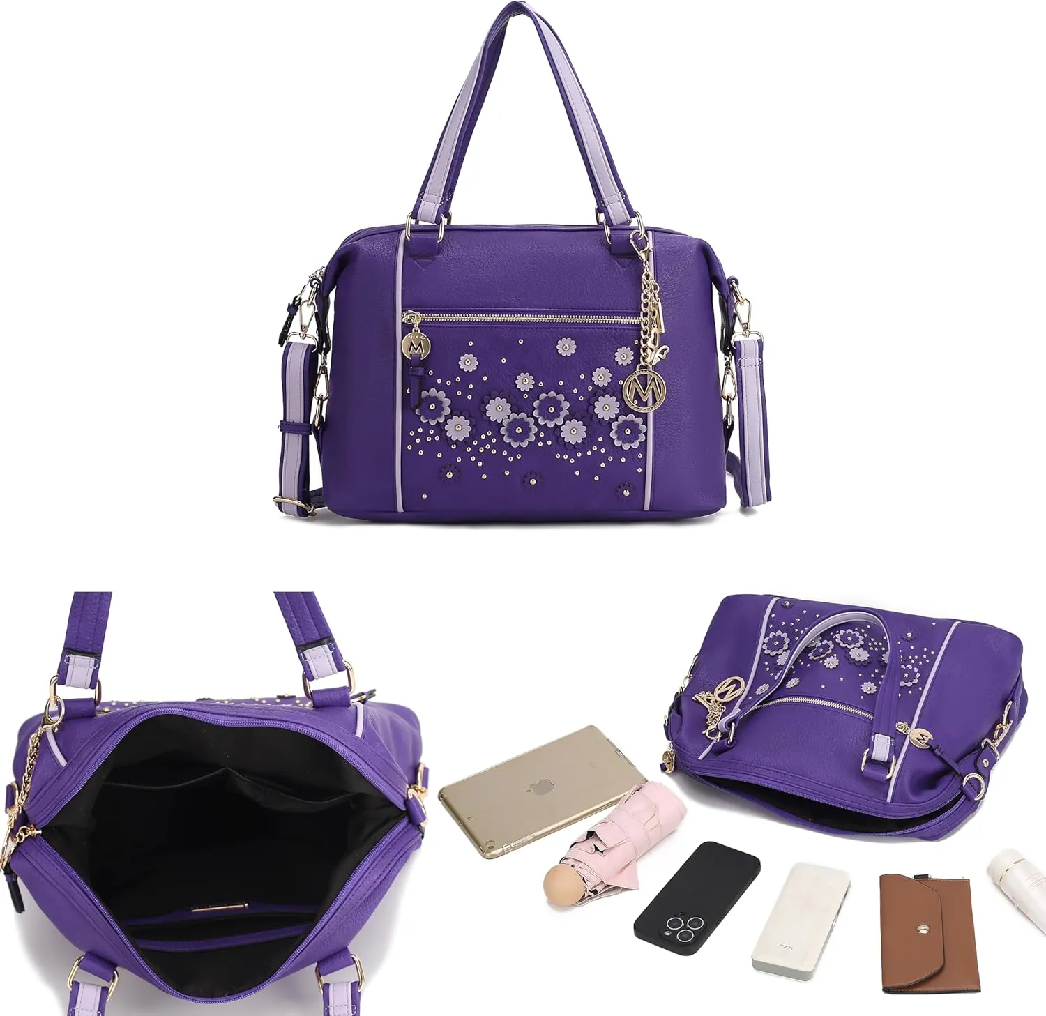 MKF Collection Tote Bag for Womens Top-Handle Satchel & Messenger Purse