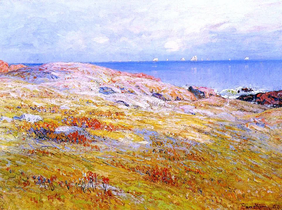 Moonrise at Sunset, Gloucester, Massachusetts by John Joseph Enneking - Art Print