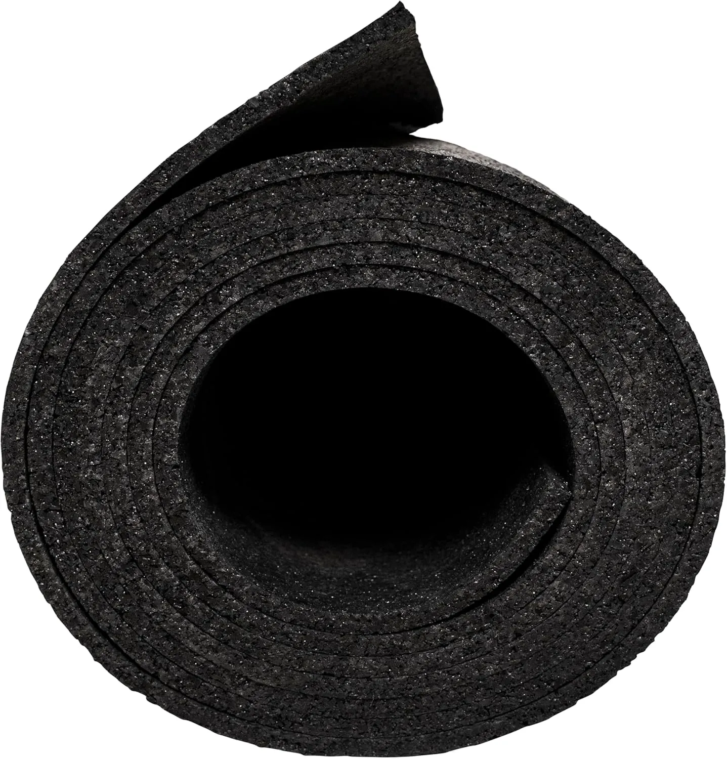MSI Rubber Utility Mat 60" W x 96" L x 0.24" Thick - Non-Slip, Anti-Fatigue, Heat Resistant - Ideal for Gym Floors, Garages, Stables, Indoor & Outdoor Use - Heavy-Duty & Durable Protection