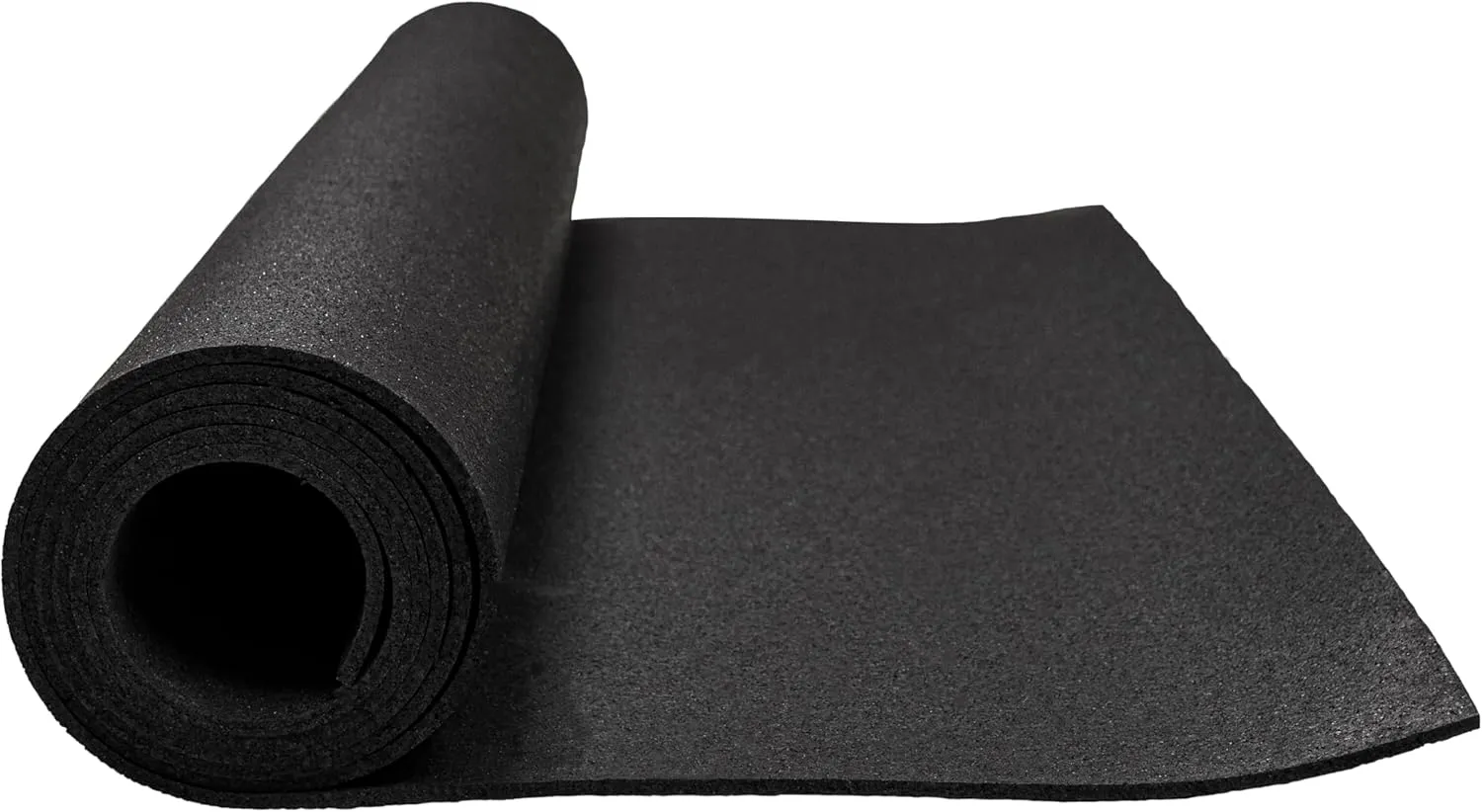 MSI Rubber Utility Mat 60" W x 96" L x 0.24" Thick - Non-Slip, Anti-Fatigue, Heat Resistant - Ideal for Gym Floors, Garages, Stables, Indoor & Outdoor Use - Heavy-Duty & Durable Protection