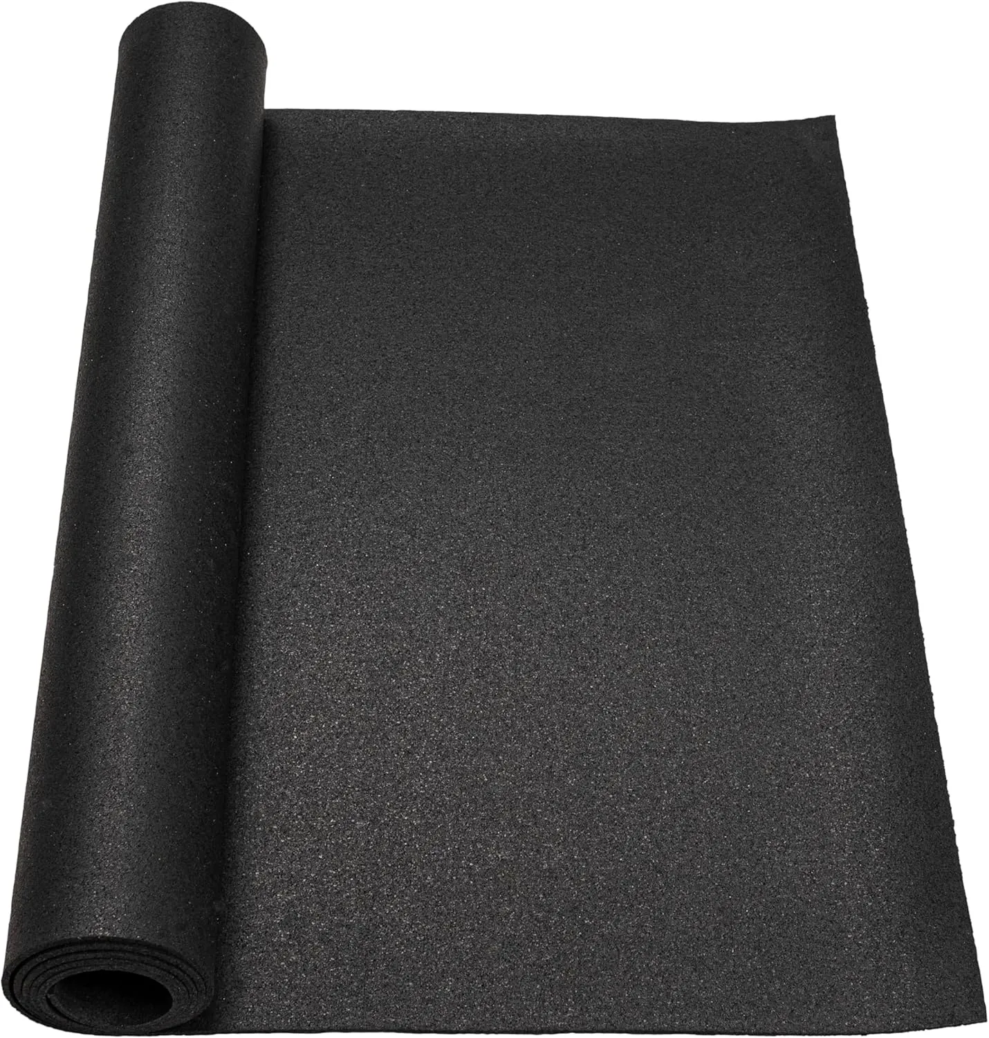 MSI Rubber Utility Mat 60" W x 96" L x 0.24" Thick - Non-Slip, Anti-Fatigue, Heat Resistant - Ideal for Gym Floors, Garages, Stables, Indoor & Outdoor Use - Heavy-Duty & Durable Protection