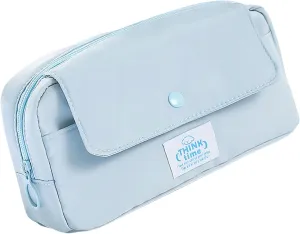 Multipurpose Pencil Pouches Sturdy Fabric with Elegant Designs Office Supplies Home Accessory for Professional, Blue