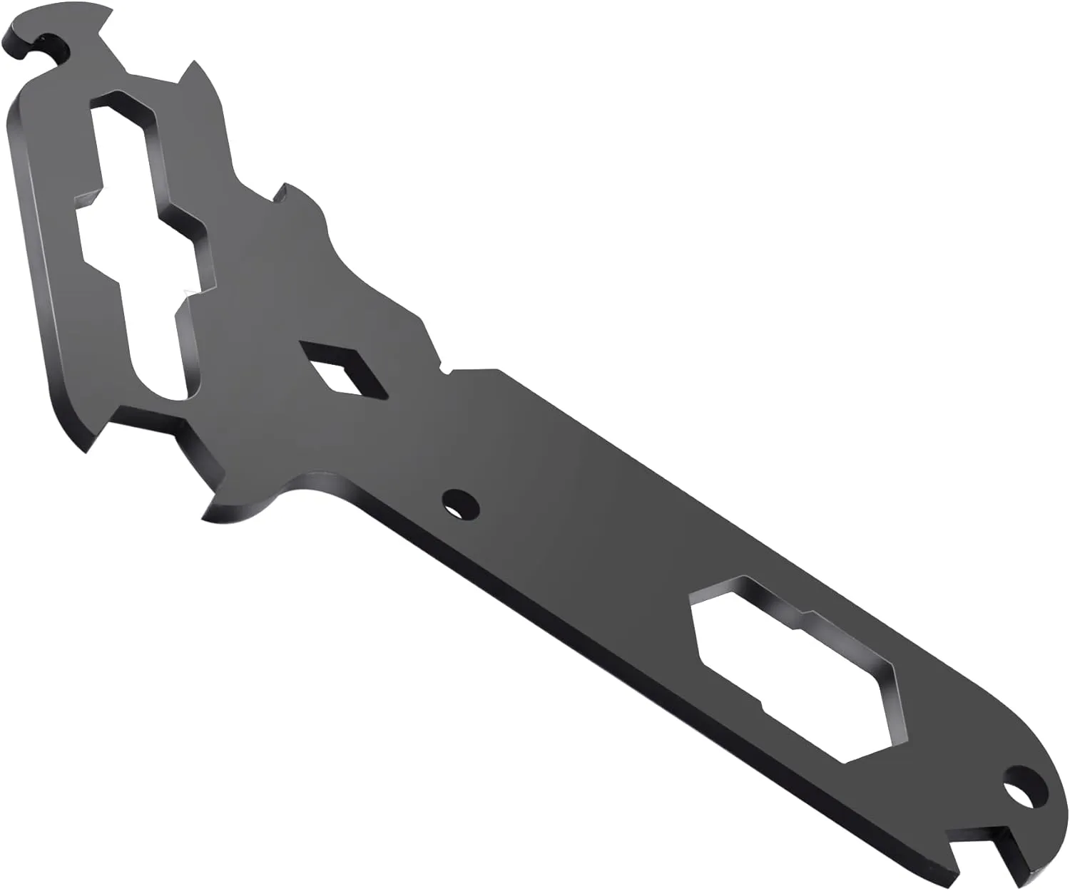 Multitool(14-In-1 Separate Tools) Including Wing Nut,Wire Strippers,Bottle Opener,Stagehand Tool for RV Cars Ships(4mm hardened steel)