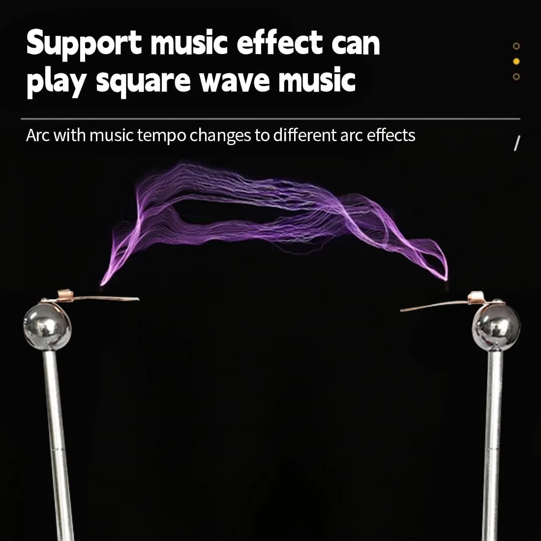 Music Coil, Music Coil SSTC Desktop Toy Plasma Loudspeaker Model, Experiment Science Desktop Toy