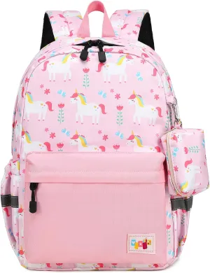 mygreen Toddler Backpack, Kids Backpack for Boys and Girls with Chest Strap