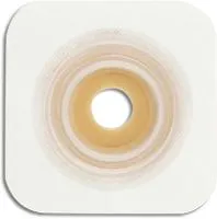Natura® Stomahesive® Skin Barrier, 5" x 5" (12.5cm x 12.5cm) White, Moldable Stoma Opening 1-1/4" - 1-3/4" (33mm - 45mm), Flange 2-1/4" (57mm) - Box of 10