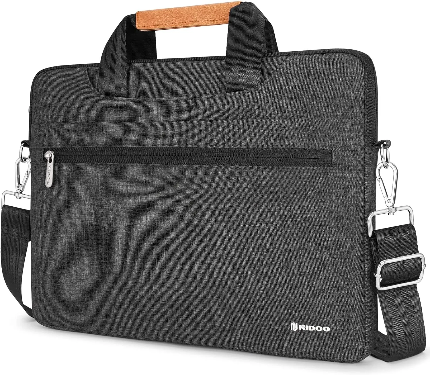 NIDOO 10-17 Inch Laptop Briefcase Carrying Bag Water-Resistant Computer Sleeve Case