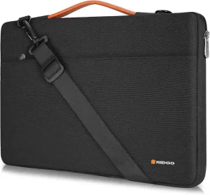 NIDOO 17.3 inch Laptop Sleeve Case Notebook Shoulder Bag Carrying Bag Water-Resistant Handbag for 17.3" Gaming Pavilion 17 / P73 P17 / Inspiron 17 / G7 17 / Precision 17 7740 7750 / Chromebook 317