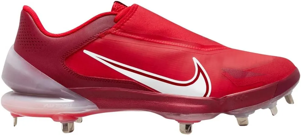 Nike Force Zoom Trout 8 Pro Metal Baseball Cleats Red | White Size 13 Medium