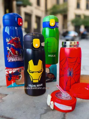 NIYO TOYS Avenger Water Bottle for Kids - Fun Design