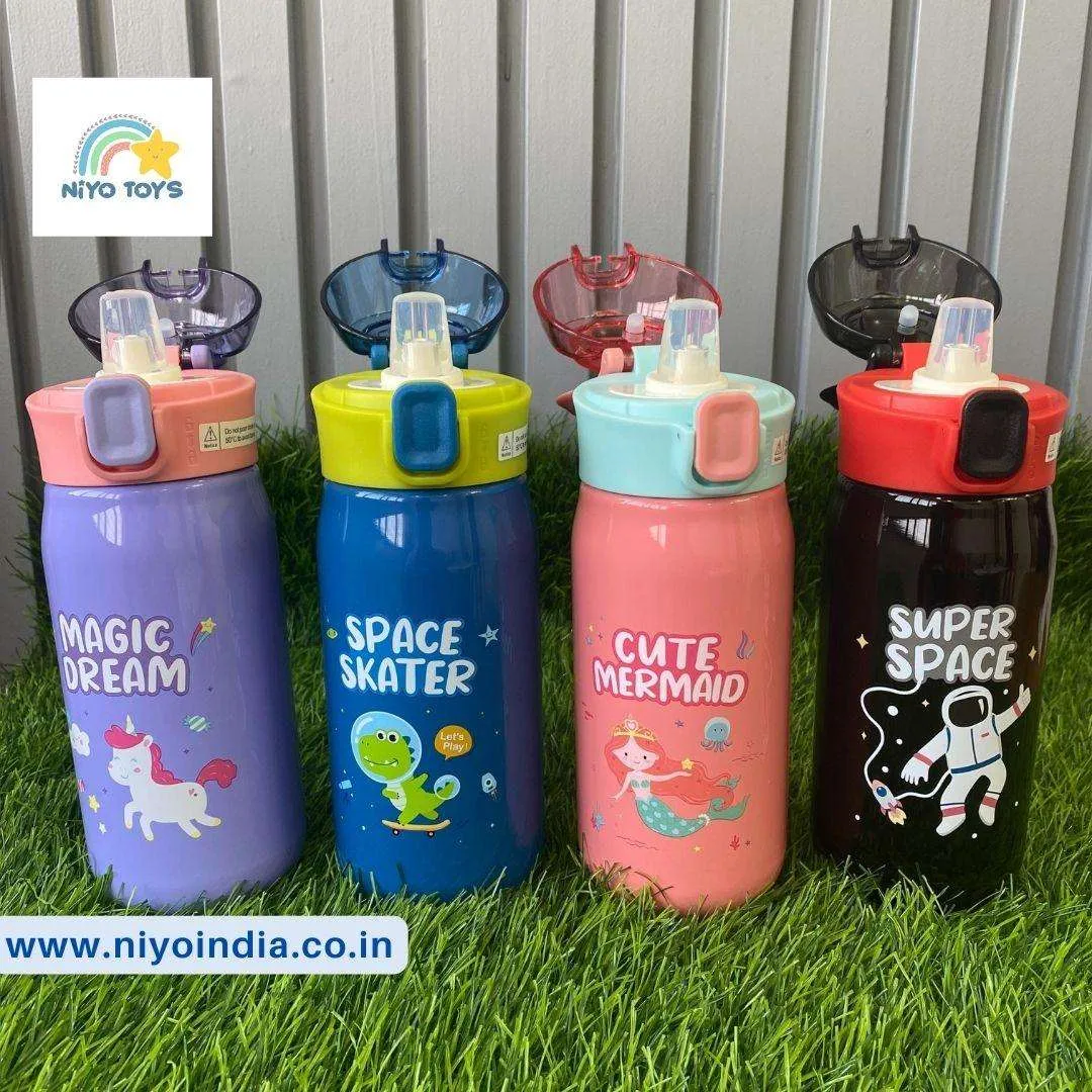 NIYO TOYS Durable Kids Hydration Bottles – Fun Designs