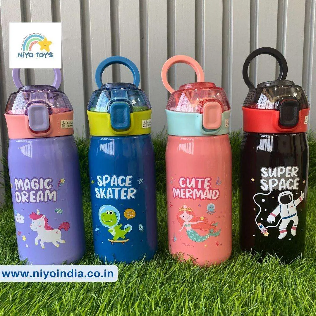 NIYO TOYS Durable Kids Hydration Bottles – Fun Designs