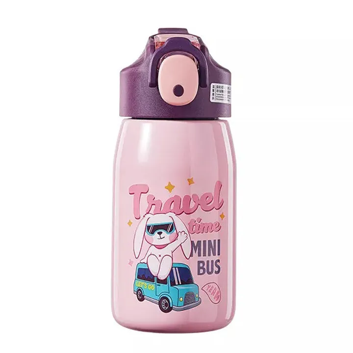 NIYO TOYS Stainless Steel Water Bottle Kids - Fun Designs