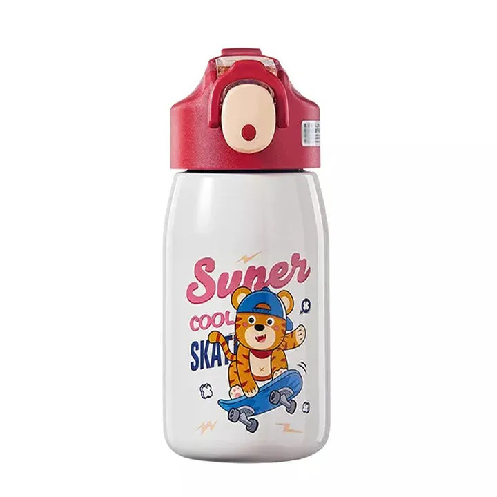 NIYO TOYS Stainless Steel Water Bottle Kids - Fun Designs