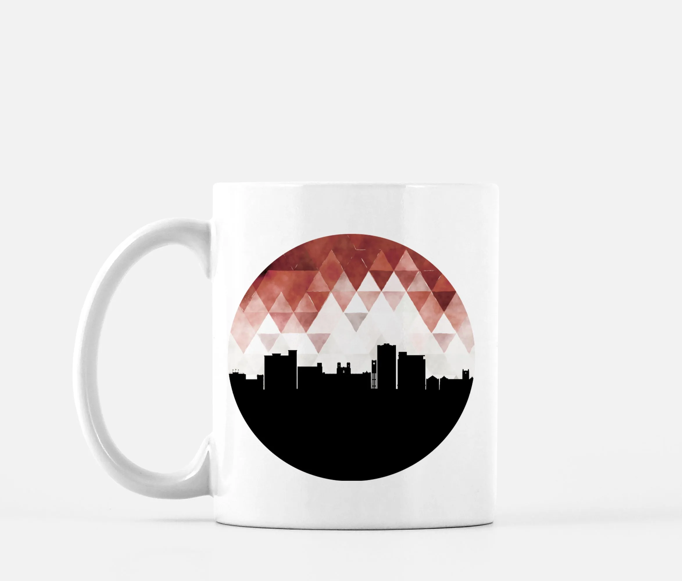 Norman, Oklahoma geometric skyline