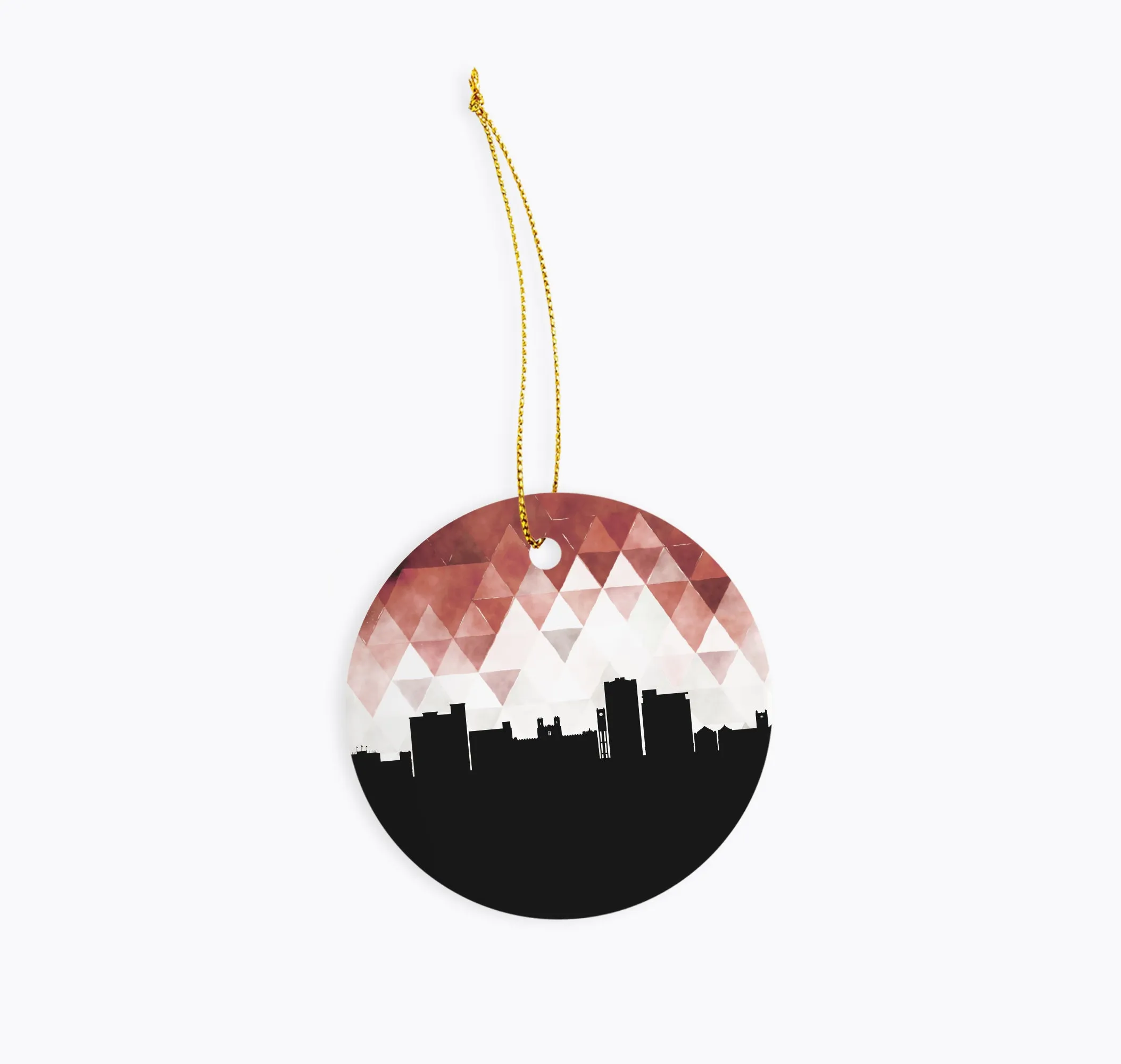 Norman, Oklahoma geometric skyline