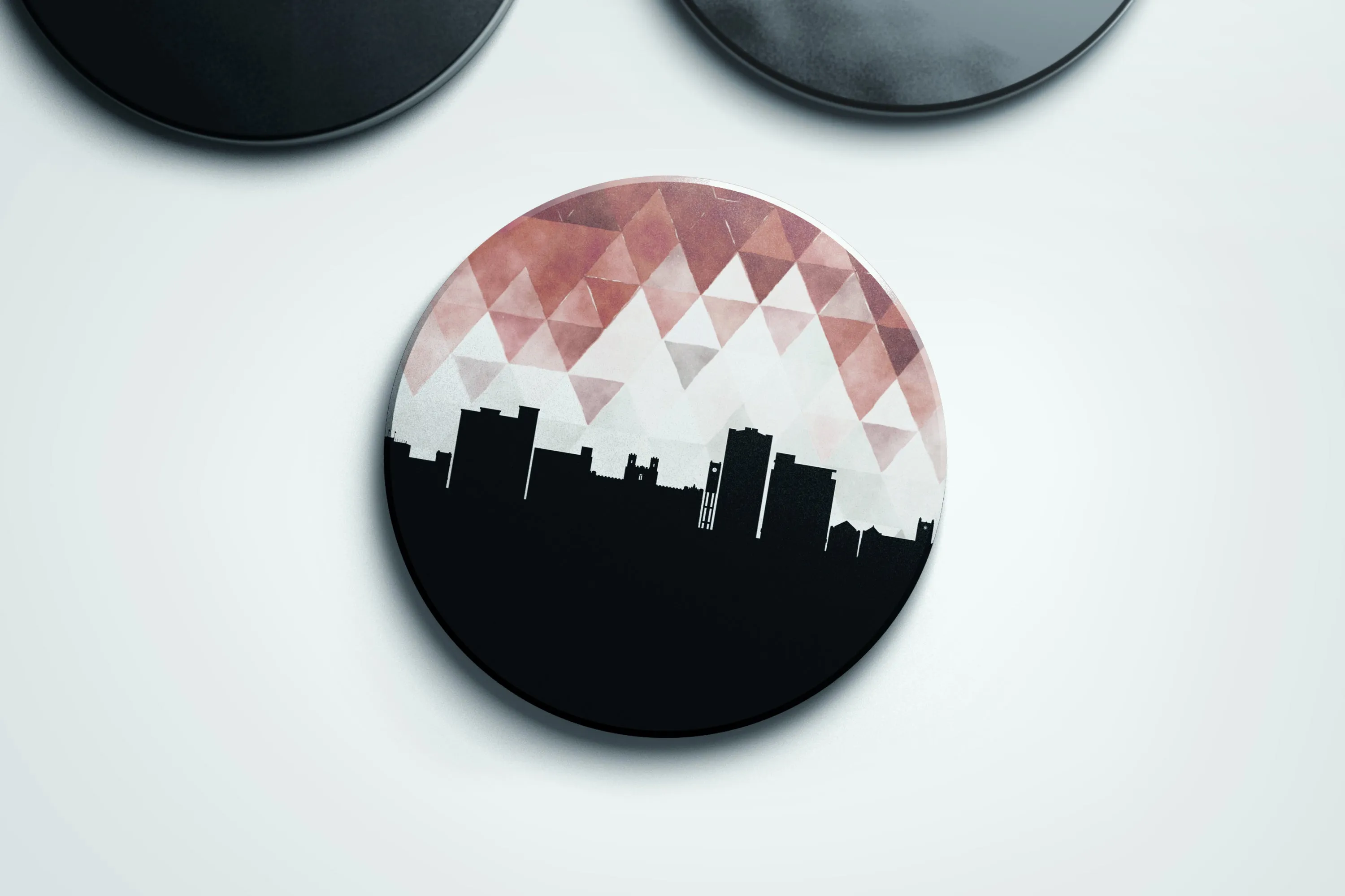 Norman, Oklahoma geometric skyline