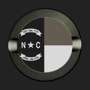 North Carolina State Flag Anodized