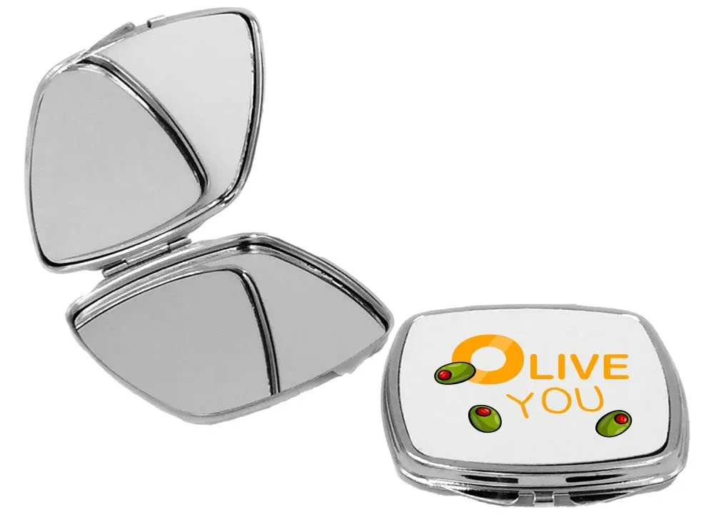OLIVE YOU - Square Compact Mirror Personal Mirror