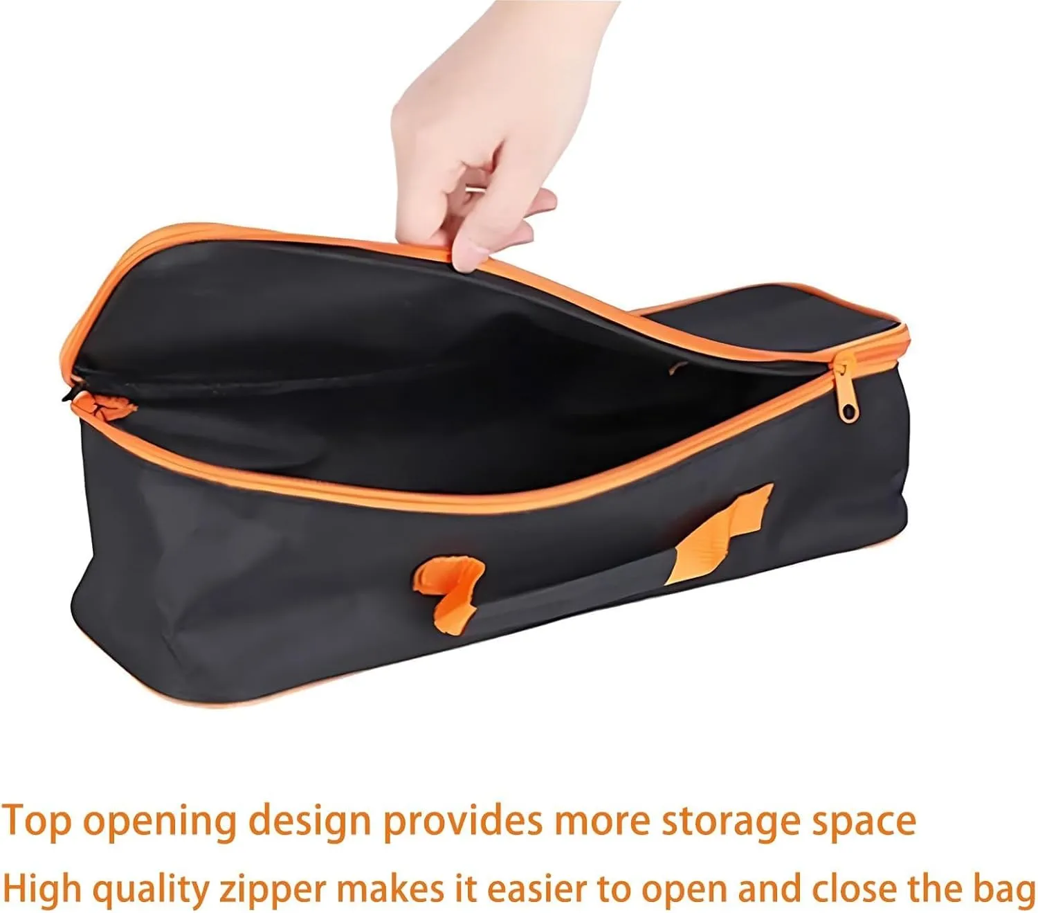 Open Top Tool Tote,Wide Mouth Open Power & Hand Tools Bags Organizer for Men Women (3pack-16 Inch)