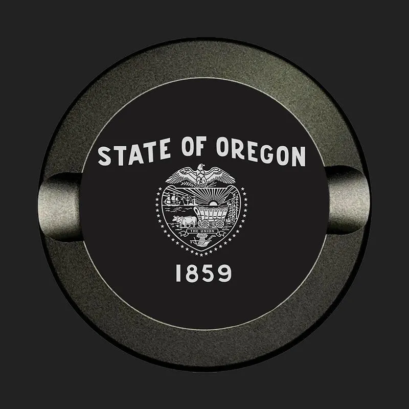Oregon State Flag Anodized