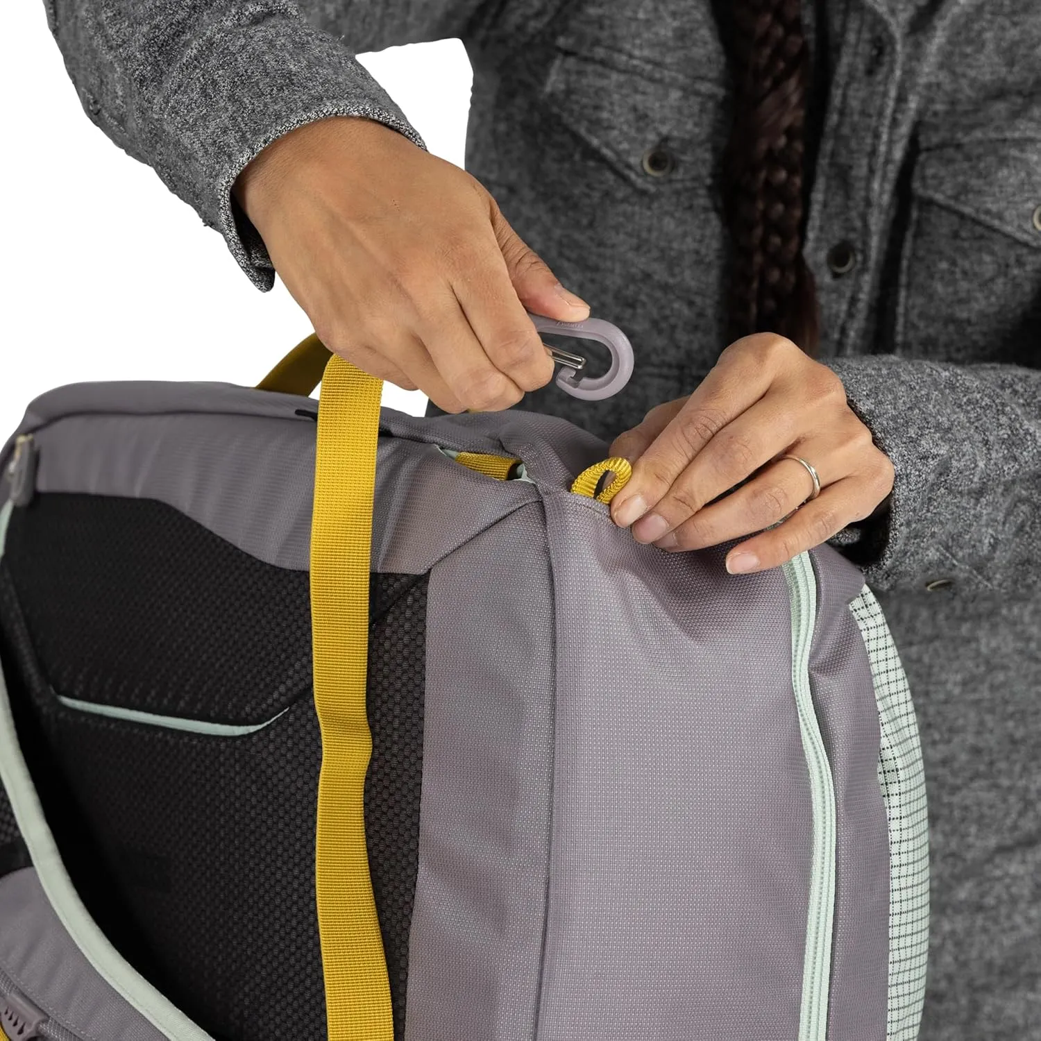 Osprey Transporter 36L Travel Pack, Blue Flame/Nocturnal Blue