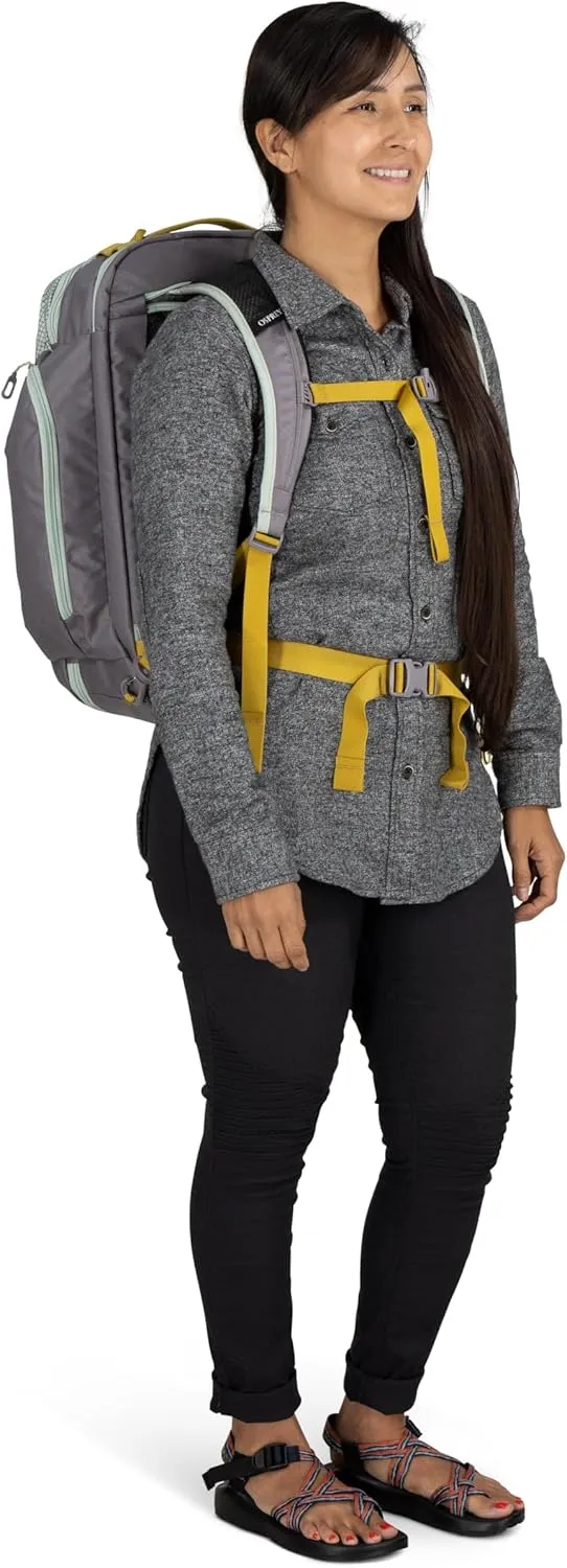Osprey Transporter 36L Travel Pack, Blue Flame/Nocturnal Blue
