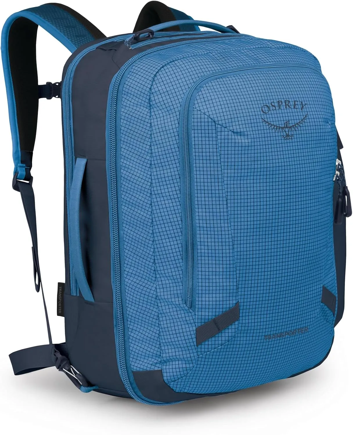 Osprey Transporter 36L Travel Pack, Blue Flame/Nocturnal Blue