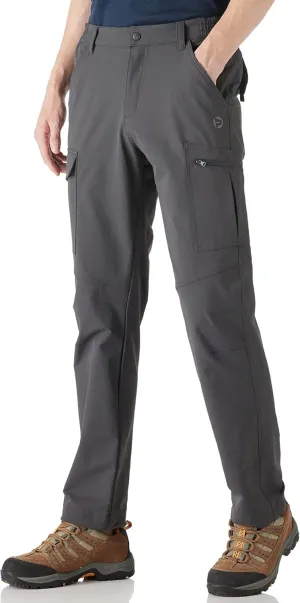 Outdoor Ventures Men's Hiking Pants Lightweight Water Resistant Cargo Work Pants Ripstop Outdoor Pants for Tactical Travel