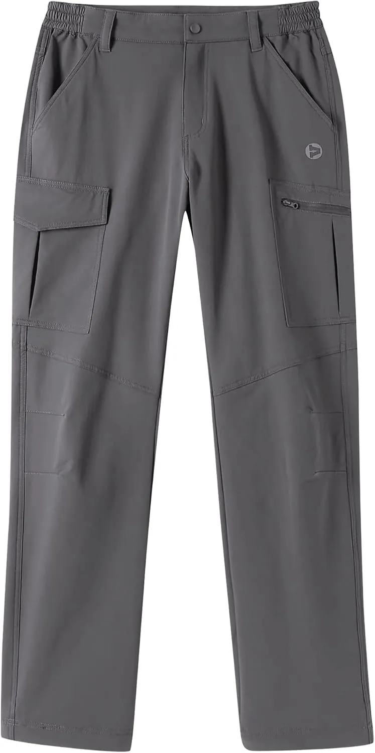 Outdoor Ventures Men's Hiking Pants Lightweight Water Resistant Cargo Work Pants Ripstop Outdoor Pants for Tactical Travel