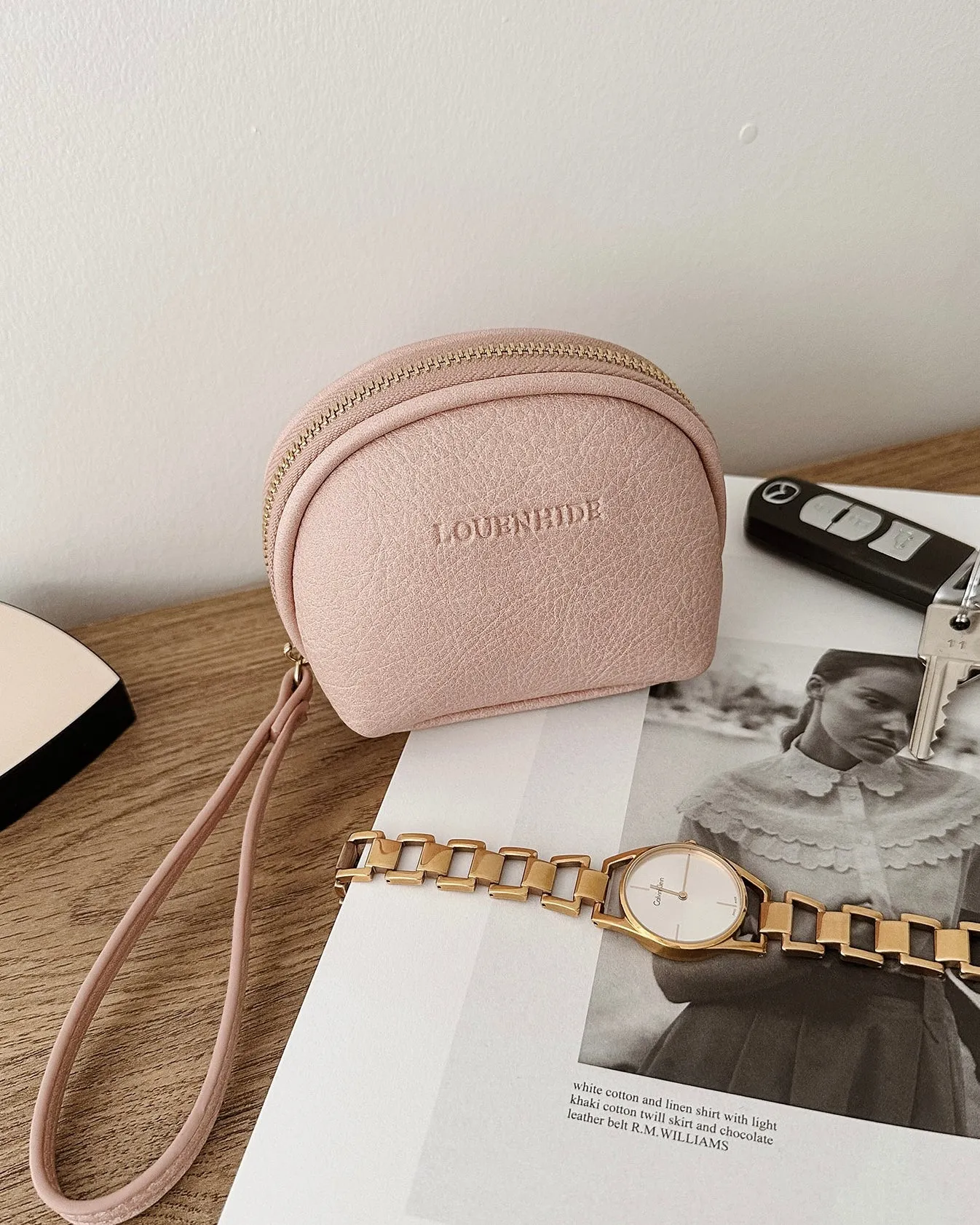 Paige Purse (Blush)