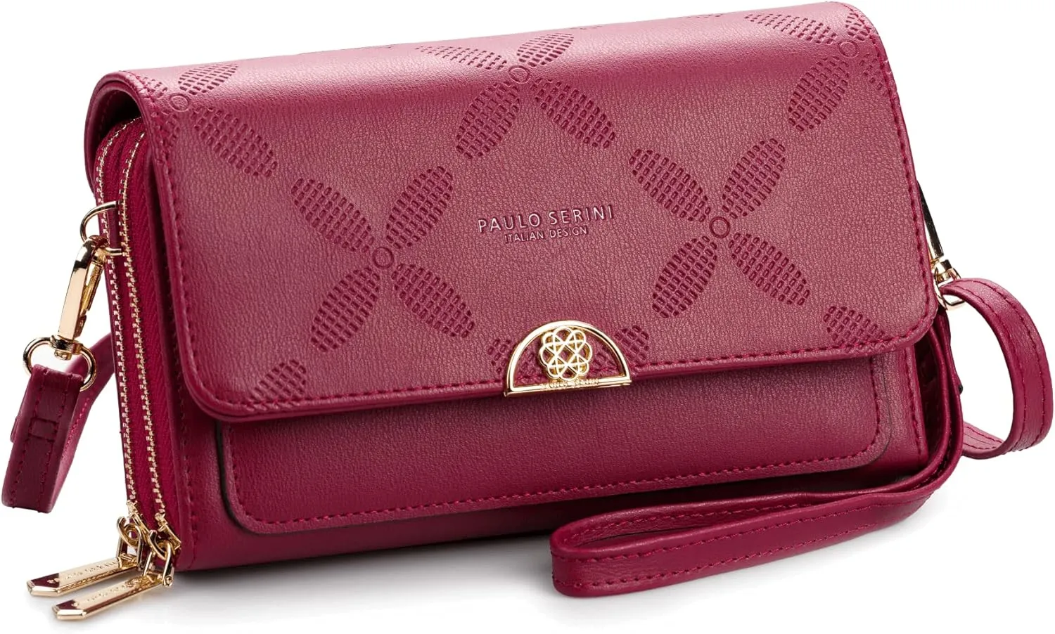 PAULO SERINI® Crossbody bag for Women - Phone Wallet Clutch Handbag - Women’s Wristlet Purses - Birthday Gifts for Women