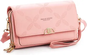 PAULO SERINI® Crossbody bag for Women - Phone Wallet Clutch Handbag - Women’s Wristlet Purses - Birthday Gifts for Women