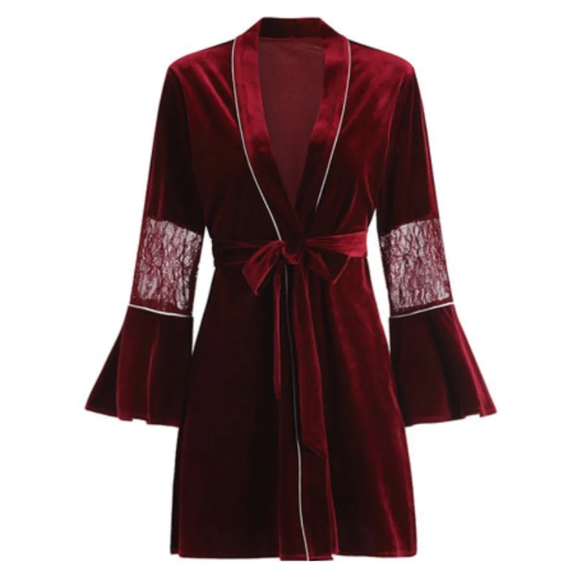 Pernilla velvet robe