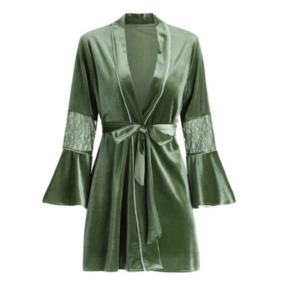 Pernilla velvet robe