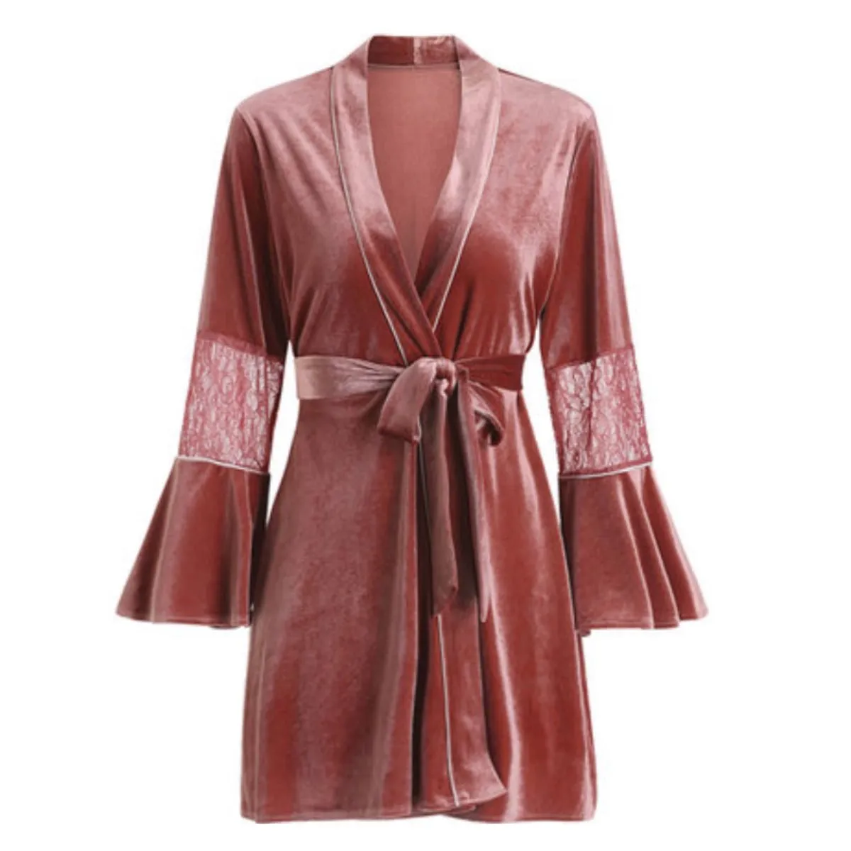Pernilla velvet robe