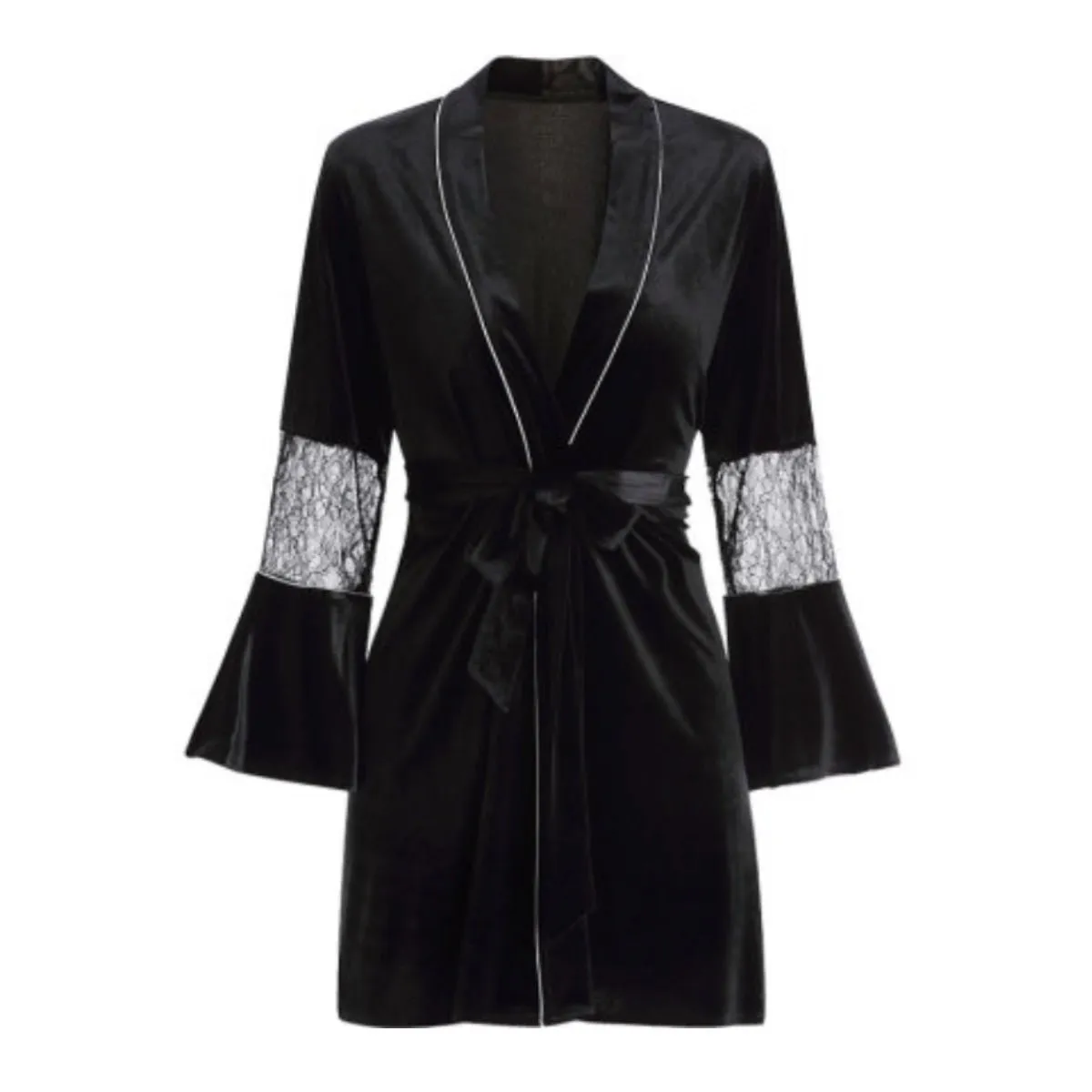 Pernilla velvet robe