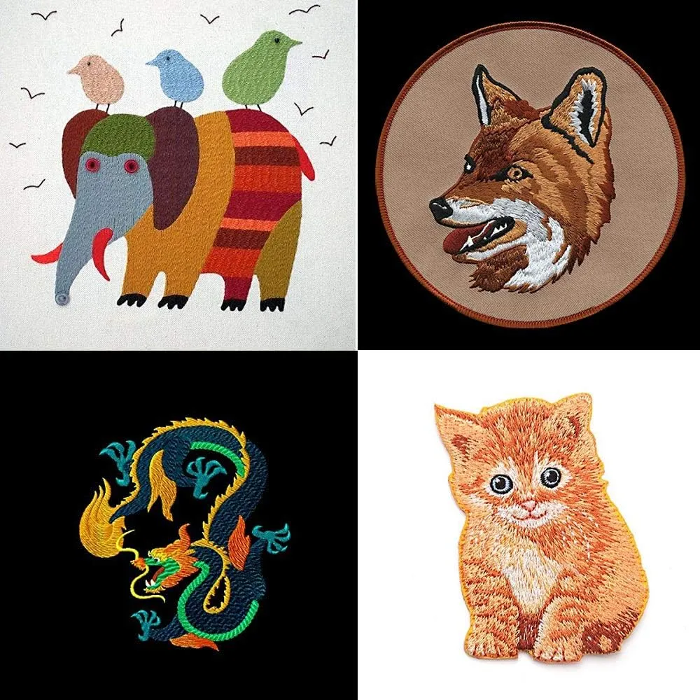 Personalized Embroidery Patches Custom Decorative Patches for Caps Hats Bags Backpacks Clothes Vest Military Uniforms Tactical Gears Iron on Sew on Hook & Loop Fasten