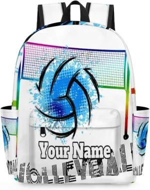Personalized Football Preschool Toddler Backpack for Boys Girls Custom Kids Name Small Bookbags Kindergarten Elementary Backpack, Sports