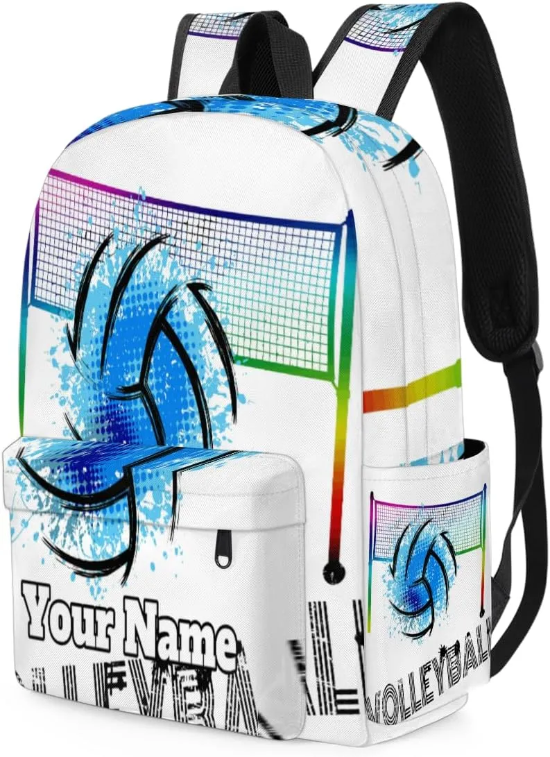 Personalized Football Preschool Toddler Backpack for Boys Girls Custom Kids Name Small Bookbags Kindergarten Elementary Backpack, Sports