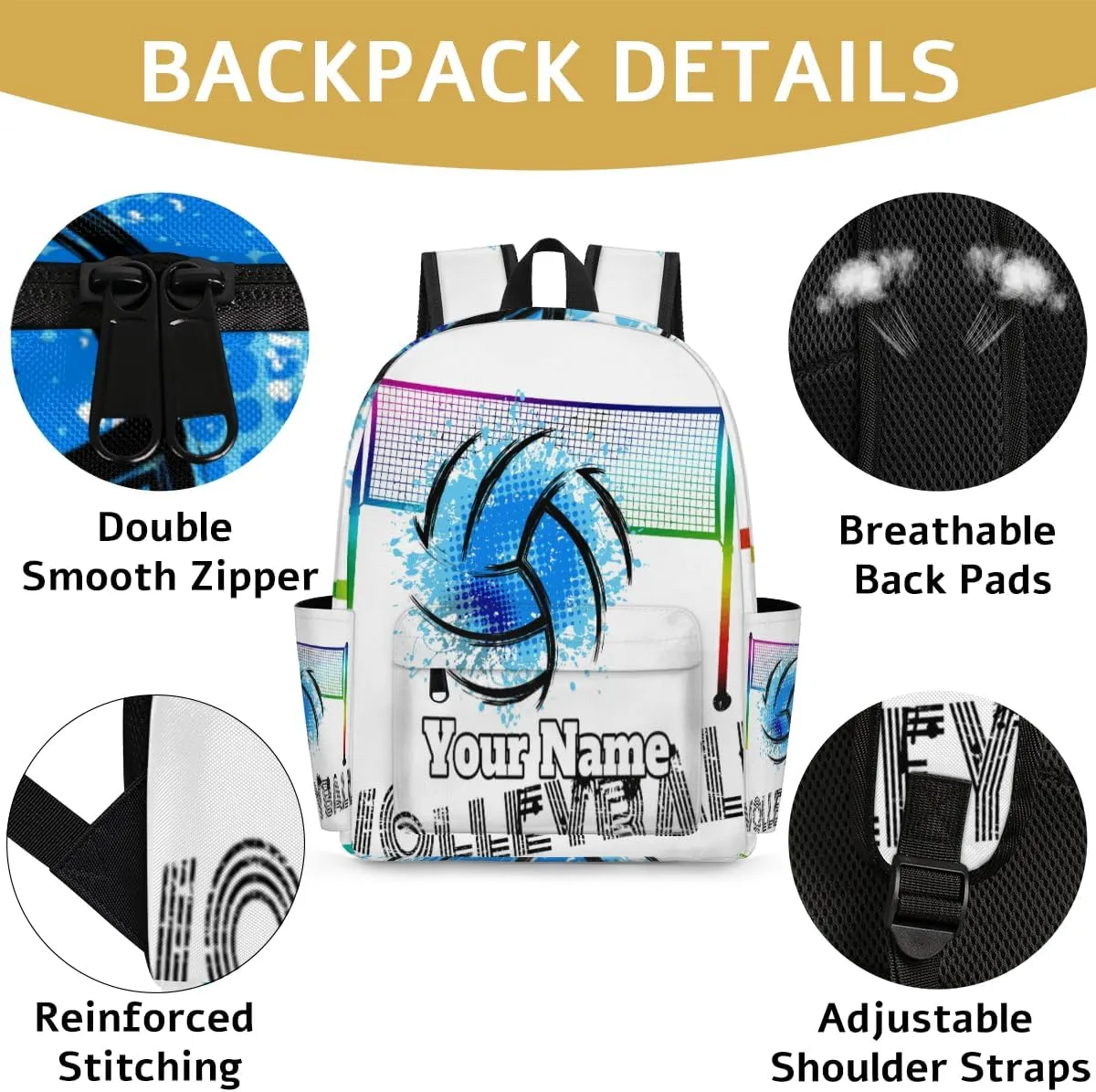 Personalized Football Preschool Toddler Backpack for Boys Girls Custom Kids Name Small Bookbags Kindergarten Elementary Backpack, Sports