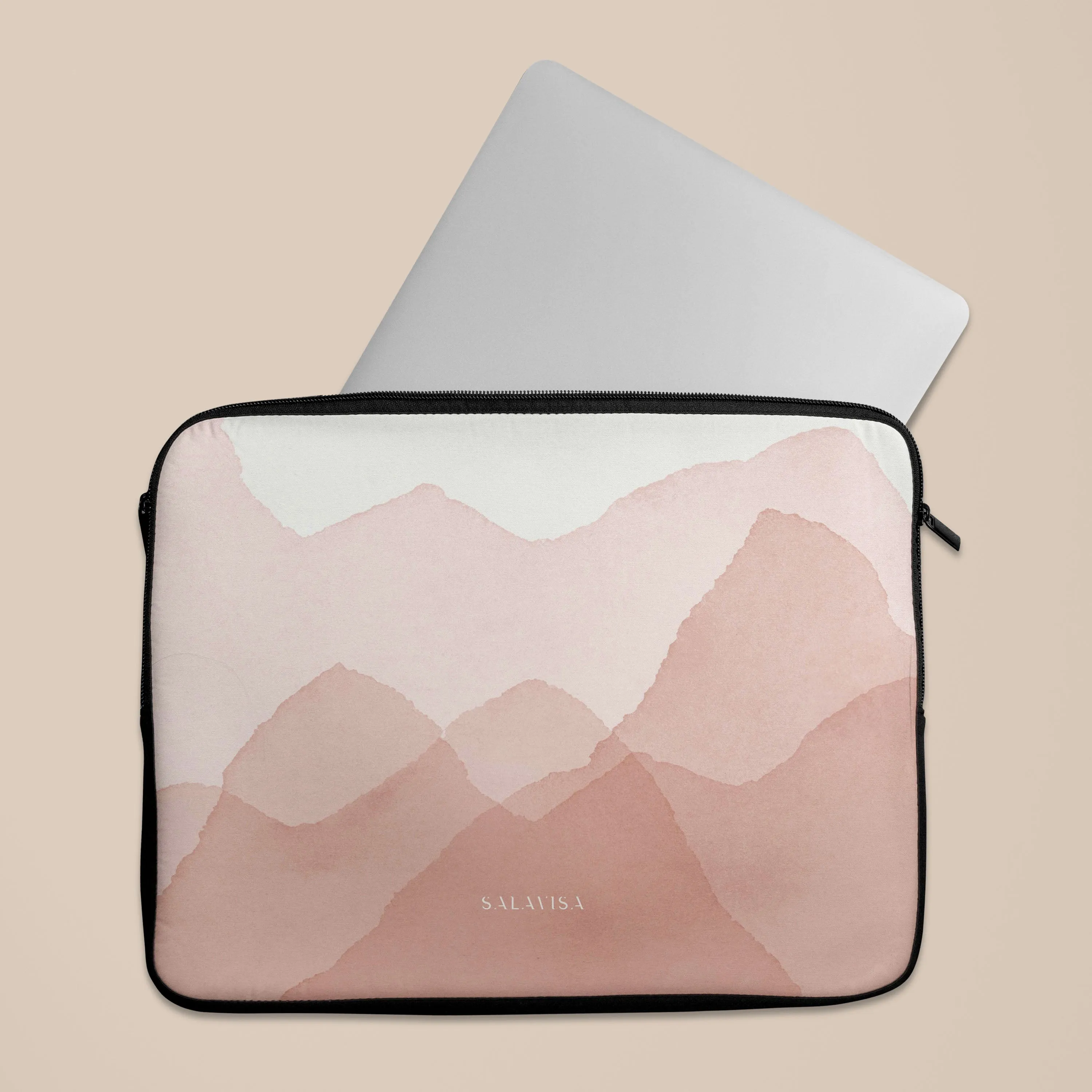 Pink Waves Laptop Sleeve